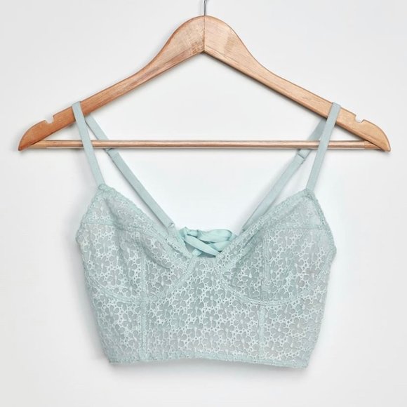 Free People Other - Free People Boho Corset Bra Lele Longline Bralette XS